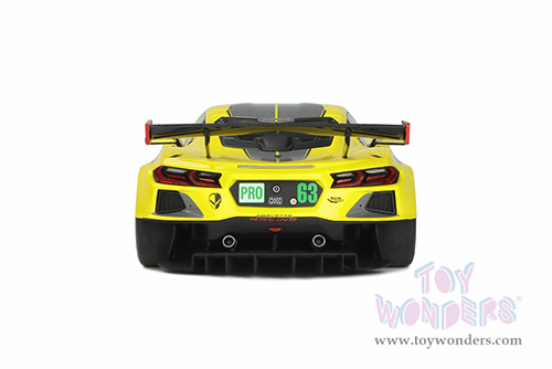 GT Spirit - Chevrolet® Corvette® C8-R #63 2nd LMGTE Pro class 24h LeMans 2021 N. Catsburg / A. Garcia / J. Taylor (2021, 1/18 scale resin model car, Yellow) GT878