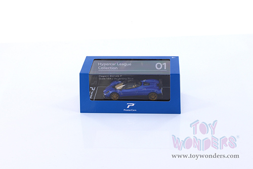 H01 Kinsmart Hypercar League Pagani Zonda F Diecast Model Car Window Box Package