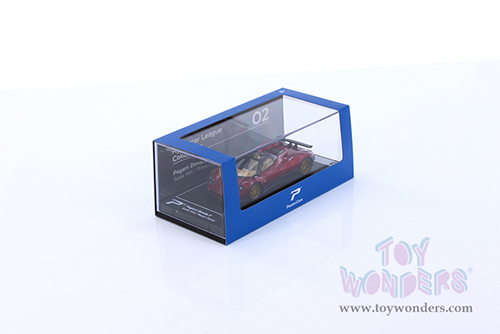 H02 Kinsmart PosterCars Hypercar League Pagani Zonda F Diecast Model Car