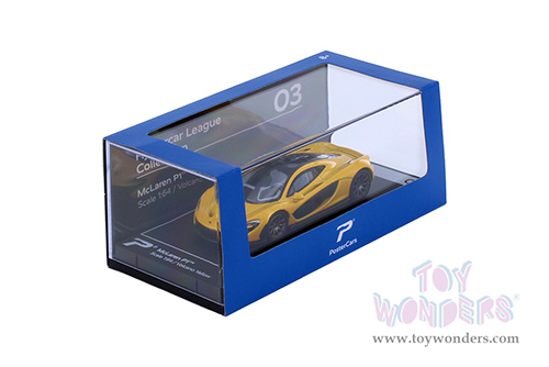H03 Kinsmart PosterCars Hypercar League McLaren P1 Diecast Model Ca