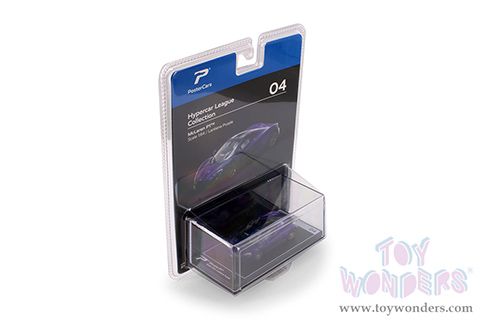 H04B Kinsmart PosterCars Hypercar League McLaren P1 Diecast Model Car Blister Card Package