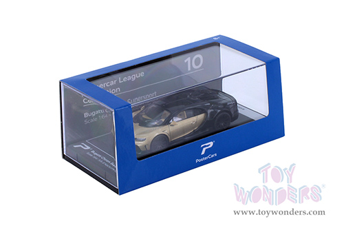H10 Kinsmart PosterCars Hypercar League Bugatti Chiron Supersport Diecast Model Car