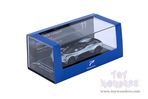 H11 Kinsmart PosterCars Hypercar League Collection Aston Martin Valkrite Diecast Model Car