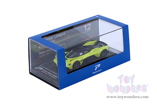 H12 Kinsmart PosterCars Hypercar League Collection Aston Martin Valkrite Diecast Model Car