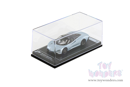 H13B Kinsmart PosterCars Hypercar League Collection McLaren Speedtail Diecast Model Car Blister Card Package