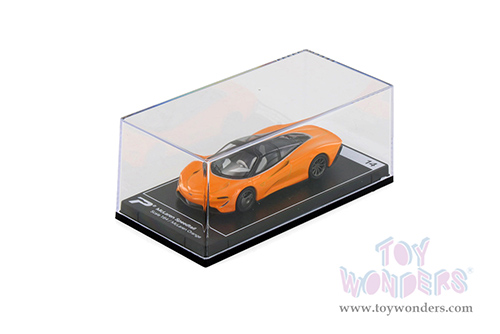 H14B Kinsmart PosterCars Hypercar League Collection McLaren Speedtail Diecast Model Car Blister Card Package