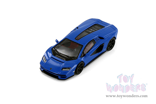 H16B Kinsmart PosterCars Hypercar League Collection Lamborghini Countach LPI 800-4 Diecast Model Car