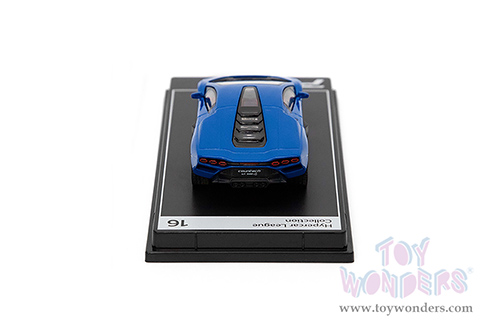 H16B Kinsmart PosterCars Hypercar League Collection Lamborghini Countach LPI 800-4 Diecast Model Car