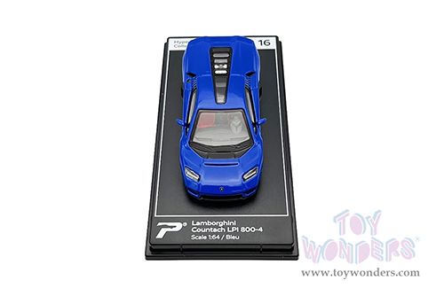 H16B Kinsmart PosterCars Hypercar League Collection Lamborghini Countach LPI 800-4 Diecast Model Car