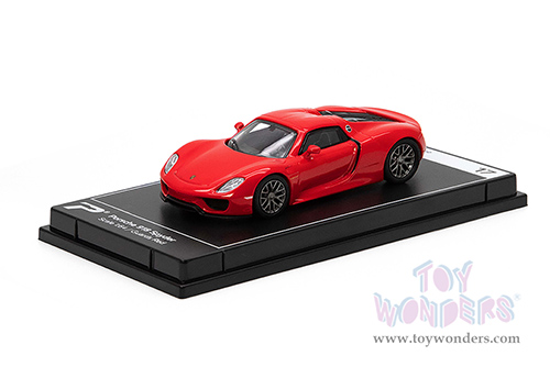 H17 Kinsmart PosterCars Hypercar League Collection Porsche 918 Spyder Red Diecast Model Car