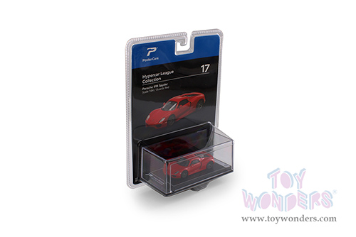 H17B Kinsmart PosterCars Hypercar League Collection Porsche 918 Spyder Diecast Model Car Blister Card Package