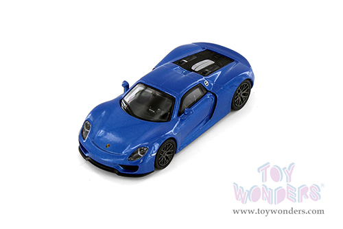 H18 Kinsmart PosterCars Hypercar League Collection Porsche 918 Spyder Diecast Model Car