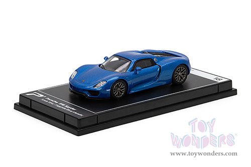 H18 Kinsmart PosterCars Hypercar League Collection Porsche 918 Spyder Red Diecast Model Car