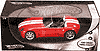 Show product details for Mattel Hot Wheels - Ford Shelby Cobra Concept Convertible (1:18, Red w/ Stripes) H3052