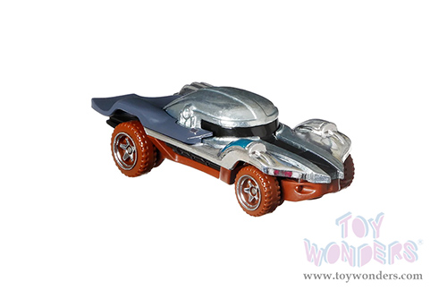 Mattel Hot Wheels - Star Wars Blockbuster Character Car Assorted (3" scale diecast model car, Asstd.) HHB74956H