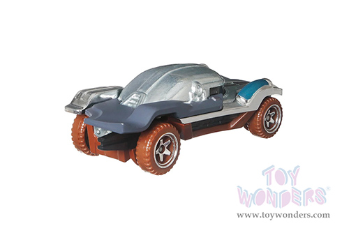 Mattel Hot Wheels - Star Wars Blockbuster Character Car Assorted (3" scale diecast model car, Asstd.) HHB74956H