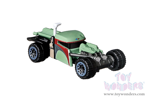 Mattel Hot Wheels - Star Wars Blockbuster Character Car Assorted (3" scale diecast model car, Asstd.) HHB74956H