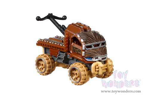 Mattel Hot Wheels - Star Wars Blockbuster Character Car Assorted (3" scale diecast model car, Asstd.) HHB74956H