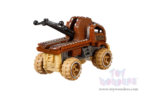 Mattel Hot Wheels - Star Wars Blockbuster Character Car Assorted (3" scale diecast model car, Asstd.) HHB74956H