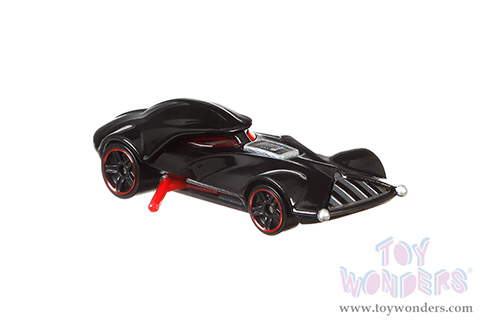 Mattel Hot Wheels - Star Wars Blockbuster Character Car Assorted (3" scale diecast model car, Asstd.) HHB74956H