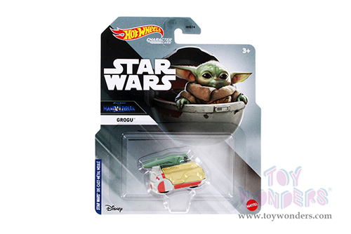 Mattel Hot Wheels - Star Wars Blockbuster Character Car Assorted (3" scale diecast model car, Asstd.) HHB74956H