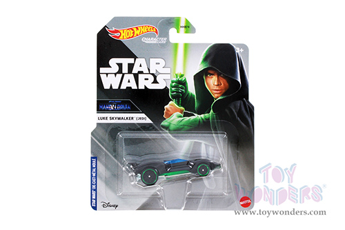 Mattel Hot Wheels - Star Wars Blockbuster Character Car Assorted (3" scale diecast model car, Asstd.) HHB74956H