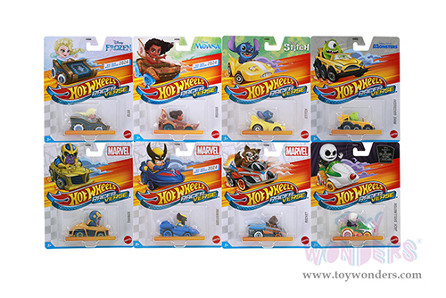Mattel Hot Wheels - Racer Verse™ Character Car Assorted (2.25" diecast model car, Asstd.) HKB86979M