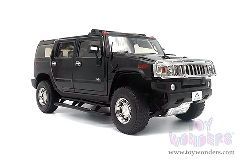 Greenlight Highway 61 - Hummer H2 "NCIS" (2003-2018) TV Series (2006, 1/18 scale diecast model car, Black) HWY18013