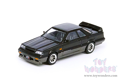 Inno Models - Nissan Skyline GTS-R (R31) (1987, 1/64 scale diecast model car, Black/Gun Metal Grey) IN64R31-BGM