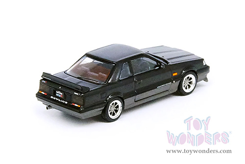 Inno Models - Nissan Skyline GTS-R (R31) (1987, 1/64 scale diecast model car, Black/Gun Metal Grey) IN64R31-BGM
