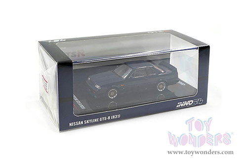 Inno Models - Nissan Skyline GTS-R (R31) (1987, 1/64 scale diecast model car, Dark Blue) IN64R31-DB
