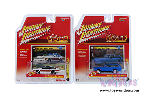 Round 2 Johnny Lightning Classic Gold Collection Release 2 Set A (1/64 scale diecast model car, Asstd.) JLCG002/48A