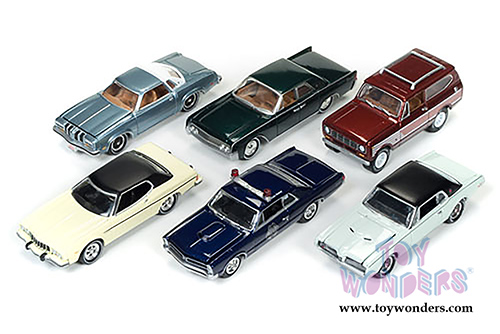 Round 2 Johnny Lightning - Classic Gold 2017 Release 1 Set B (1/64 scale diecast model car, Asstd.) JLCG003/48B