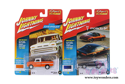 Round 2 Johnny Lightning - Classic Gold 2017 Release 2 Set A (1/64 scale diecast model car, Asstd.) JLCG004/48A