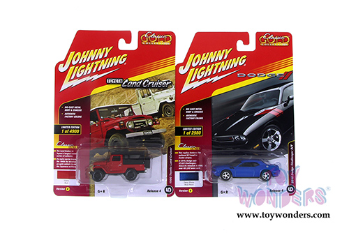 Round 2 Johnny Lightning - Classic Gold 2017 Release 4 Set B (1/64 scale diecast model car, Asstd.) JLCG012/48B