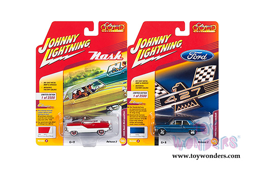Round 2 Johnny Lightning - Classic Gold 2018 Release 2 Set A (1/64 scale diecast model car, Asstd.) JLCG014/12A
