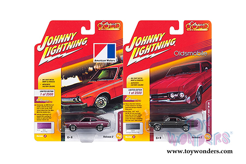 Round 2 Johnny Lightning - Classic Gold 2018 Release 2 Set A (1/64 scale diecast model car, Asstd.) JLCG014/12A