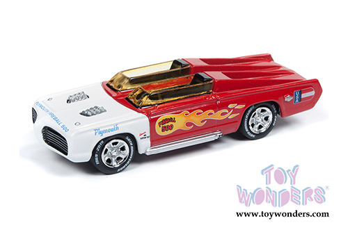 Round 2 Johnny Lightning - Classic Gold 2019 Release 1 Set A (1/64 scale diecast model car, Asstd.) JLCG018/48A