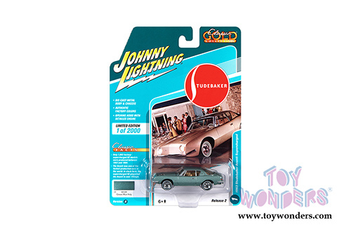 Round 2 Johnny Lightning - Classic Gold 2020 Release 2 Set A (1/64 scale diecast model car, Asstd.) JLCG022/48A