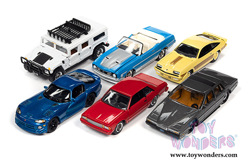 Round 2 Johnny Lightning - Classic Gold 2021 Release 1 Set B (1/64 scale diecast model car, Asstd.) JLCG024/48B