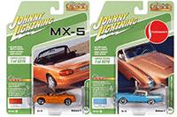 Show product details for Round 2 Johnny Lightning - Classic Gold 2021 Release 2 Set B (1/64 scale diecast model car, Asstd.) JLCG025/48B