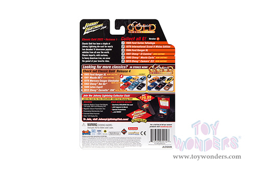 Round 2 Johnny Lightning - Classic Gold 2022 Release 1 Set B (1/64 scale diecast model car, Asstd.) JLCG028/48B