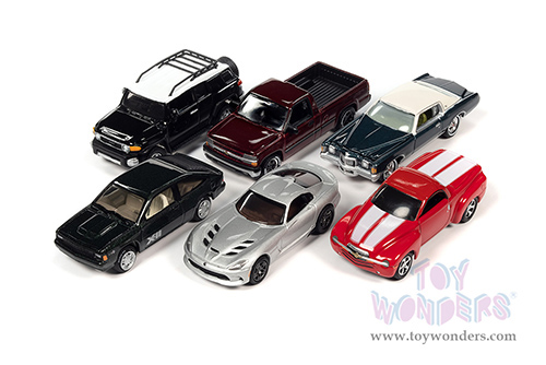 Round 2 Johnny Lightning - Classic Gold 2022 Release 3 Set B (1/64 scale diecast model car, Asstd.) JLCG030/48B MAP: $7.99