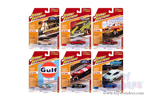 Round 2 Johnny Lightning - Classic Gold 2023 Release 2 Set A (1/64 scale diecast model car, Asstd.) JLCG032/48A MAP: $8.99