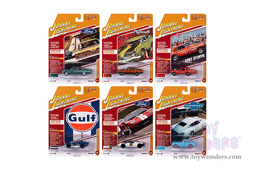 Round 2 Johnny Lightning - Classic Gold 2023 Release 2 Set B (1/64 scale diecast model car, Asstd.) JLCG032/48B MAP: $8.99