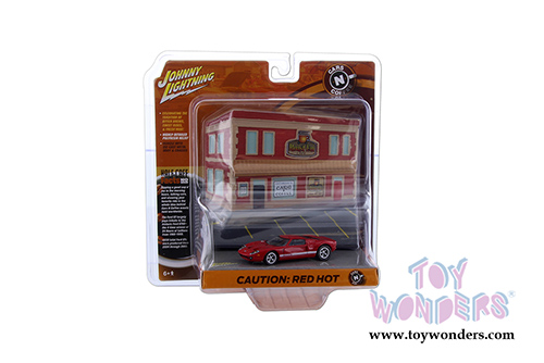 Round 2 Johnny Lightning - Diorama 2018 Release 3 (1/64 scale diecast model car, Asstd.) JLDR004/24