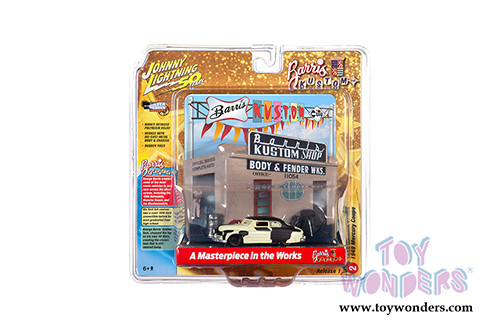 Round 2 Johnny Lightning - Diorama 2019 Release 1 (1/64 scale diecast model car, Asstd.) JLDR008/24