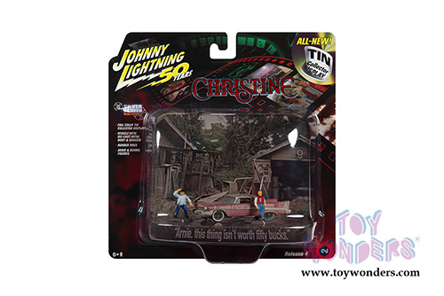 Round 2 Johnny Lightning - Diorama 2019 Release 4 (1/64 scale diecast model car, Asstd.) JLDR010/24