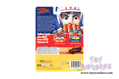 Round 2 Johnny Lightning - Silver Screen Machines Dioramas 2020 Release 4 (1/64 scale diecast model car, Asstd.) JLDR015/24