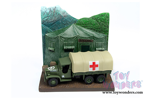 Round 2 Johnny Lightning - Diorama 2019 The Greatest Generation Release 1 (1/64 scale diecast model car, Asstd.) JLDS003/24